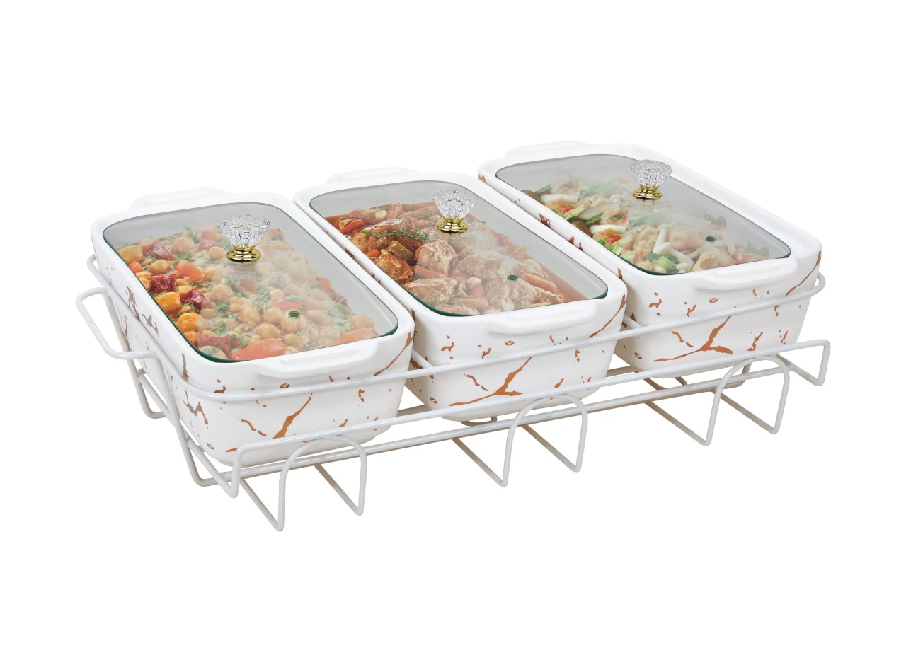 Vicenza Wadah Saji Serena Putih 1300ml BM916